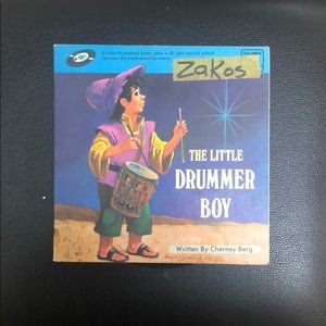 The little drummer boy book and 45 RPM record